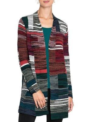 Nic+zoe Plus Total Eclipse Cardigan