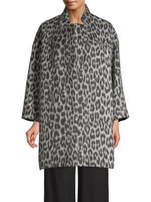 Marella Classic Leopard-print Jacket