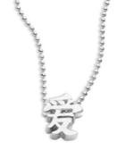 Alex Woo Little Faith Sterling Silver Chinese Love Necklace