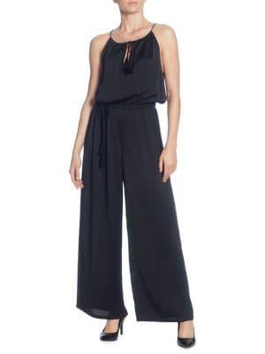Catherine Catherine Malandrino Sleeveless Wide-leg Jumpsuit