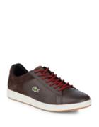 Lacoste Low-top Lace-up Suede Sneakers