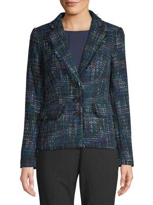 Karl Lagerfeld Paris Tweed Forest Jacket