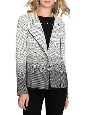 Nic+zoe Petite Printed Cotton Jacket