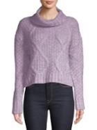 Miss Selfridge Chunky Rolled-neck High-low Sweater