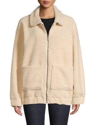 Marc New York Performance Full-zip Faux Fur Jacket