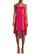 Adelyn Rae Pleated Colorblock Dress