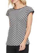 Vince Camuto Sunrise Bay Checkered Top