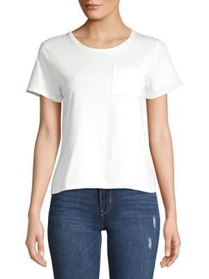 French Connection Cotton Pocket Tee