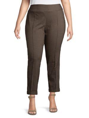 Lord & Taylor Plus Pull-on Pants