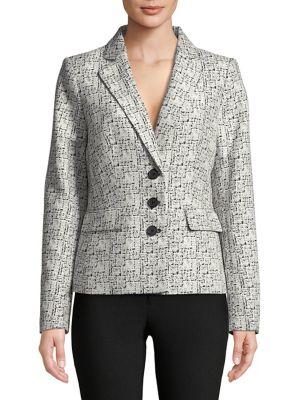 Karl Lagerfeld Paris Notch Collar Jacket