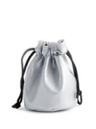 Royce New York Compact Jewelry Leather Drawstring Pouch