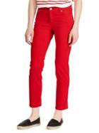 Lauren Ralph Lauren Petite Straight Mid-rise Jeans
