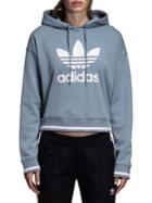 Adidas Active Icon French Terry Cropped Hoodie