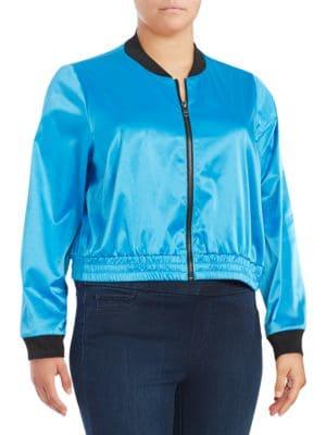 Mblm Plus Palmtree Blithe Bomber