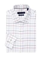 Tommy Hilfiger Checkered Long-sleeve Dress Shirt