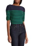 Lauren Ralph Lauren Slim-fit Striped Top