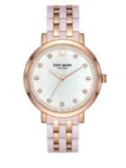 Kate Spade New York Rose Goldtone & Acetate Monterey Watch
