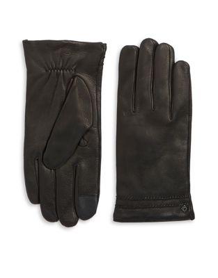 Cole Haan Twisted Leather Gloves