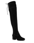 Michael Michael Kors Jamie Zip Velvet Over-the-knee Boots