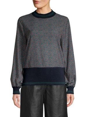 French Connection Cosimo Mahi Printed Top
