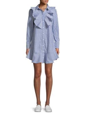 The Fifth Label Lightfast Parcel Striped Dress