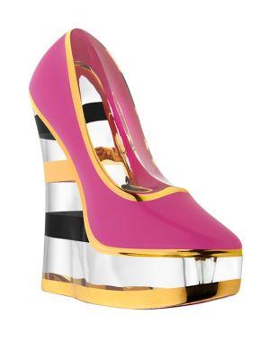 Orrefors Make Up Stripe Shoe Tabletop