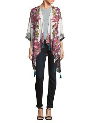 Vince Camuto Tassel Printed Stole