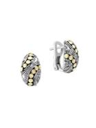 Effy 18k Yellow Gold And Sterling Silver Earrings