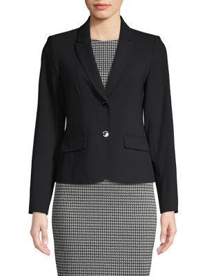 Calvin Klein Petite Two Button Blazer