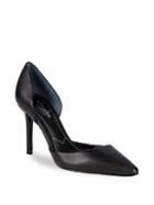 Charles By Charles David Vertrue Leather D'orsay Pumps