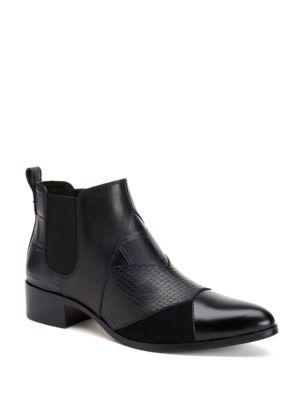 Coach Suffolk Patchwork Ankle Boots