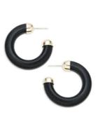 Design Lab Goldtone Hoop Earrings