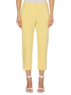 Rafaella Petite Cotton Blend Cropped Pants