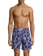 Trunks Surf + Swim Hawaiian Patterned Swim Shorts