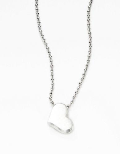 Alex Woo Sterling Silver Heart Icon Necklace