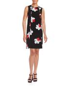 Tommy Hilfiger Floral Pleated Shift Dress