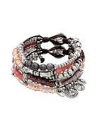 Uno De 50 Silver Florida Multi-strand Bracelet