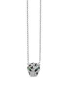Effy Signature Diamond, Tsavorite And 14k White Gold Necklace