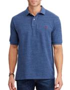 Polo Big And Tall Heathered Classic-fit Cotton Polo