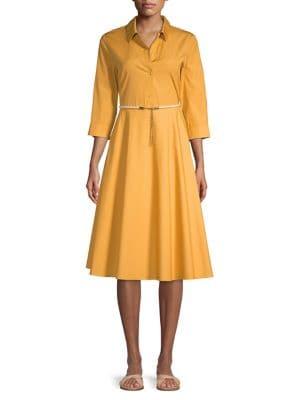 Max Mara Cotton Fit-&-flare Dress