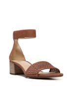 Naturalizer Faith Leather Ankle Strap Sandals