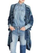 Polo Ralph Lauren Patchwork Open-front Cardigan