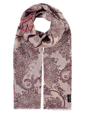 Fraas Summer Paisley Wrap Scarf