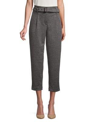 Jones New York Textured Cropped Pants