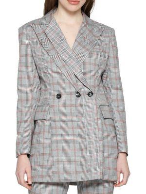 Walter Baker Saundra Plaid Jacket