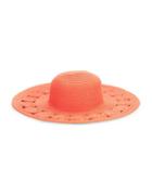 San Diego Hat Company Cutout Straw Sunhat
