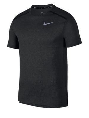 Nike Dri-fit Miler Jacquard Running Top