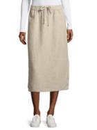 Eileen Fisher Linen Midi Skirt