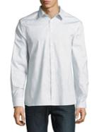 Kenneth Cole New York Stretch-fit Button-down Shirt