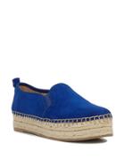 Sam Edelman Carrin Suede Espadrille Platform Flats